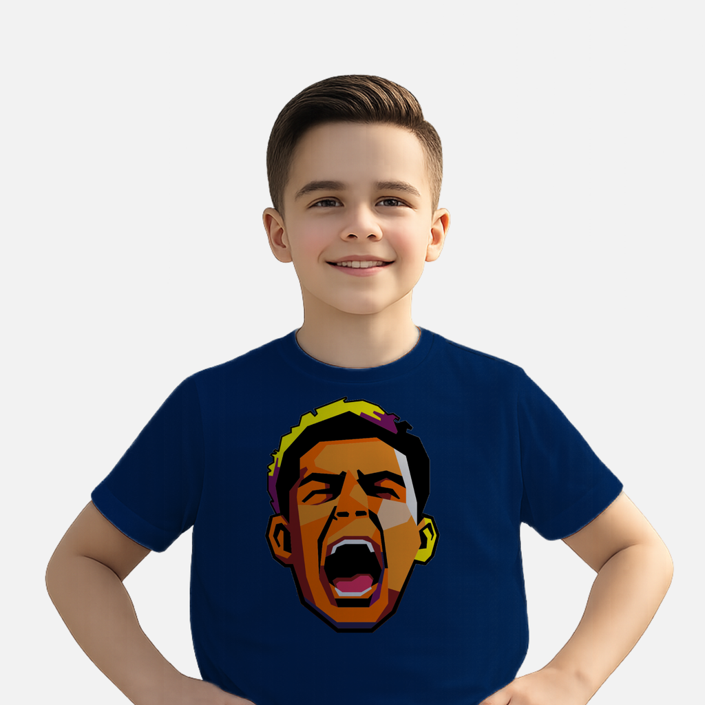 GOLDEN BOY - Kids Face Tee