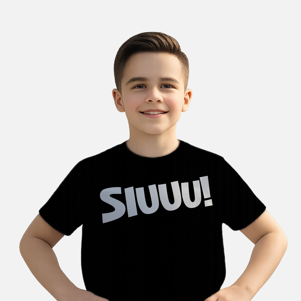 SIUUU! - Kids Reveal Tee